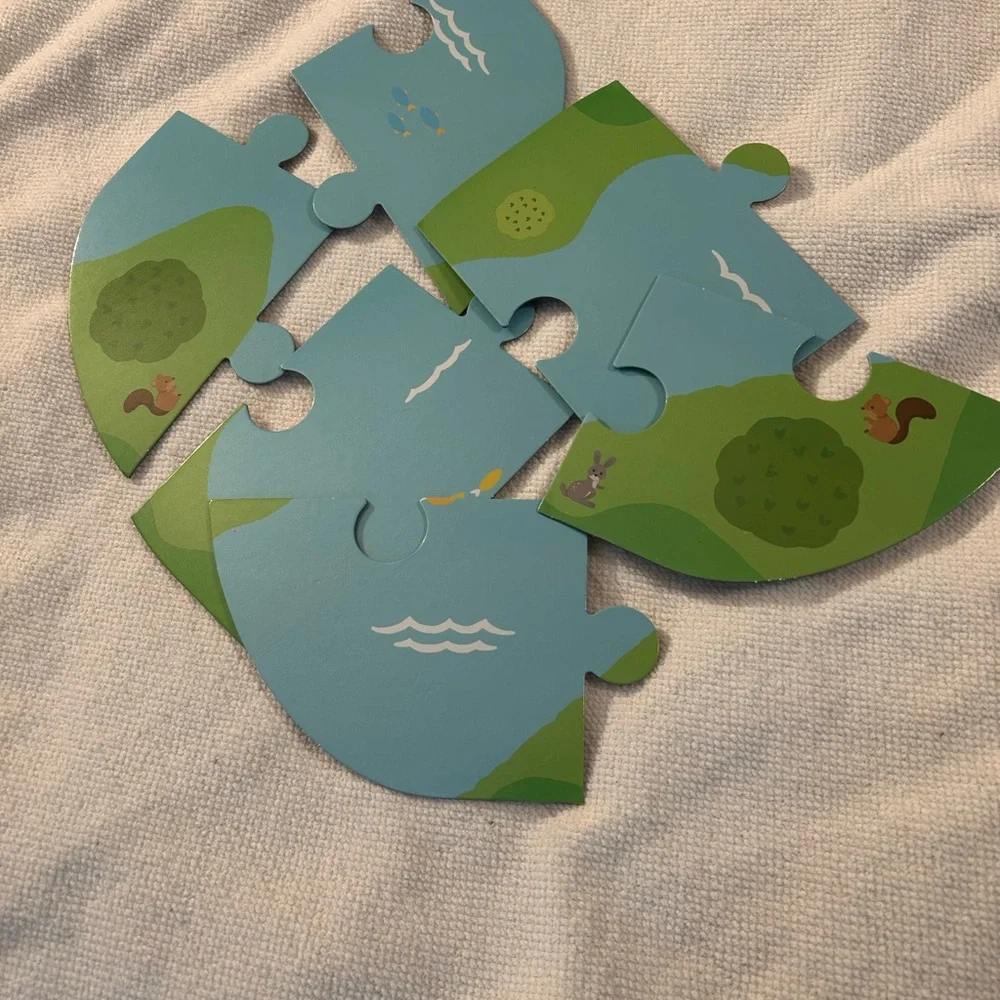 Colorful Nature Puzzle for Kids